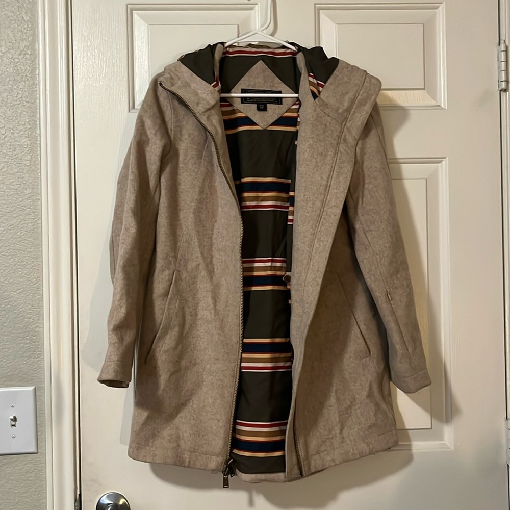 Pendleton lined wool coat